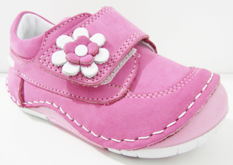 Pantofior-Ortopedic-Roz-Floare-Albă2